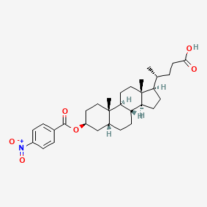 (3beta,5beta)-3-[(4-Nitrobenzoyl)oxy]-cholan-24-oic Acid