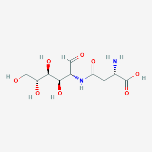 molecular formula C10H18N2O8 B15293292 N-(2-Deoxy-D-glucos-2-yl)-L-asparagine 