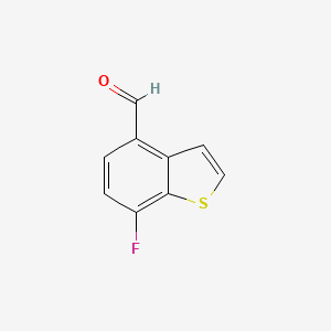 7-Fluorobenzo[b]thiophene-4-carbaldehyde