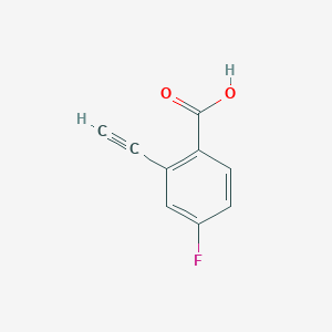 2-Ethynyl-4-fluorobenzoic acid