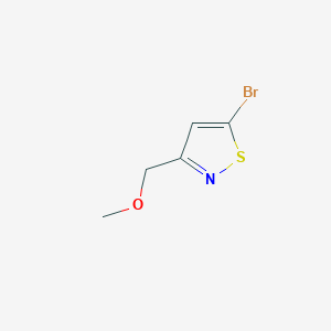 5-Bromo-3-(methoxymethyl)-isothiazole