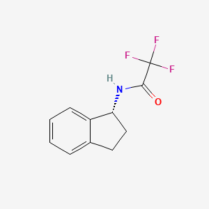 (R)-N-Trifluoroacetyl-1-aminoindan