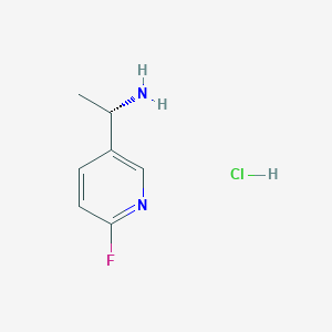 (S)-1-(6-Fluoropyridin-3-YL)ethanamine hcl