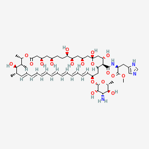 molecular formula C54H82N4O18 B15293971 Antibiotic A21 (Technical Grade) 