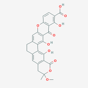 molecular formula C27H20O10 B15293984 Dehydrocitreaglycon A 