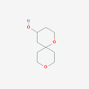 B1529400 1,9-Dioxaspiro[5.5]undecan-4-ol CAS No. 1341961-33-8