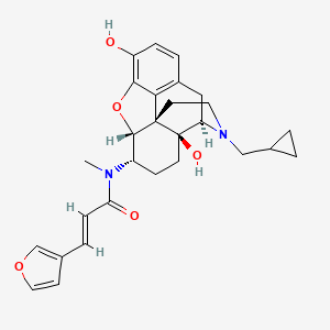 molecular formula C28H32N2O5 B15294026 6S-Nalfurafine 