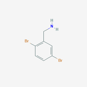 B1529406 (2,5-Dibromophenyl)methanamine CAS No. 1214331-41-5