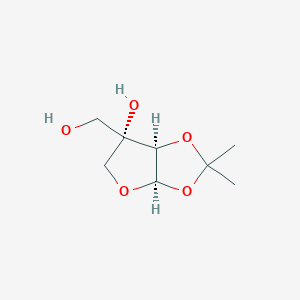 (3aR,6S,6aR)-6-(hydroxymethyl)-2,2-dimethyl-5,6a-dihydro-3aH-furo[2,3-d][1,3]dioxol-6-ol