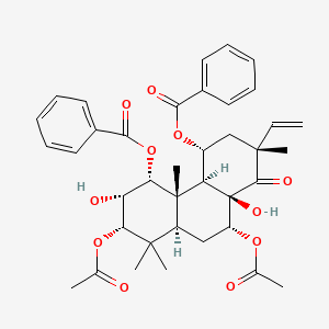 molecular formula C38H44O11 B15294154 orthosiphol B 