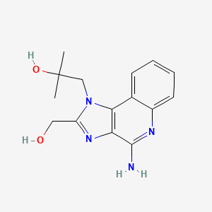 molecular formula C15H18N4O2 B15294156 O-Desethyl Resiquimod 