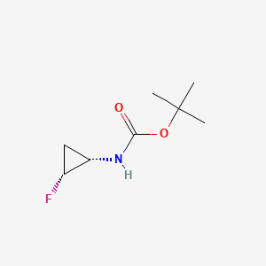 tert-Butyl ((1S,2R)-2-fluorocyclopropyl)carbamate