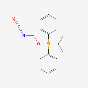 Tert-butyl-(isocyanatomethoxy)-diphenylsilane