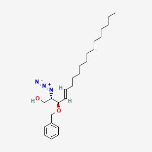 (2S,3R,E)-2-azido-3-(benzyloxy)octadec-4-en-1-ol