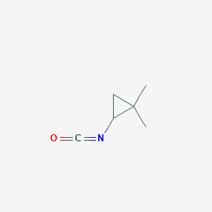 molecular formula C6H9NO B1529428 2-异氰酸酯-1,1-二甲基环丙烷 CAS No. 1343804-58-9