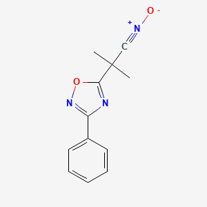 5-(2-Isocyanatopropan-2-yl)-3-phenyl-1,2,4-oxadiazole