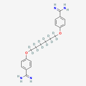 Hexamidine-d12 Dihydrochloride