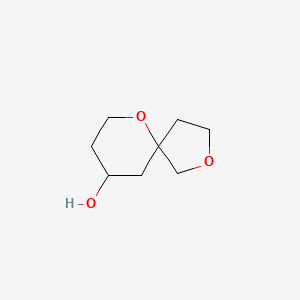 molecular formula C8H14O3 B1529457 2,6-二氧杂螺[4.5]癸醇 CAS No. 1342244-16-9
