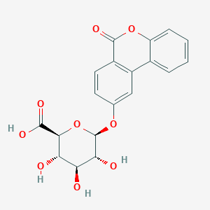 molecular formula C19H16O9 B15294577 Isourolithin B Glucuronide 