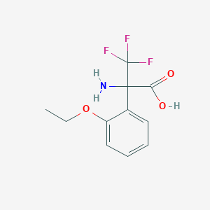 2-Amino-2-(2-ethoxyphenyl)-3,3,3-trifluoropropanoic acid