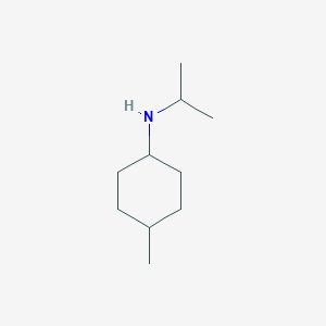 (1r,4r)-4-methyl-N-(propan-2-yl)cyclohexan-1-amine