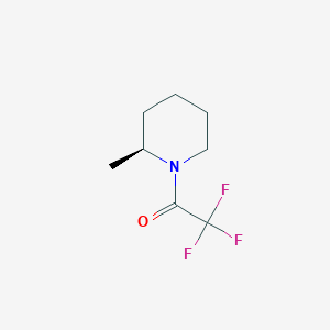 2,2,2-Trifluoro-1-[(2S)-2-methylpiperidin-1-yl]ethan-1-one