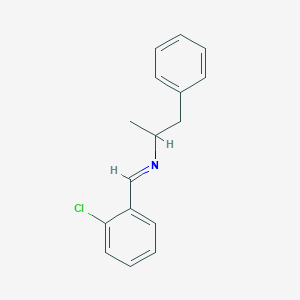 rac-N-(o-Chlorobenzylidene)-alpha-methyl-phenethylamine