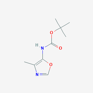B1529473 tert-Butyl (4-methyloxazol-5-yl)carbamate CAS No. 3403-45-0