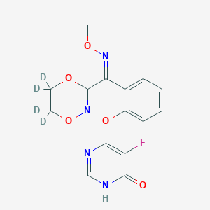 (E)-Deschlorophenyl Fluoxastrobin-d4