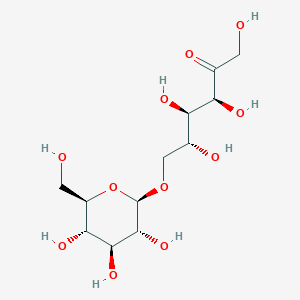 molecular formula C12H22O11 B15294813 Glc(b1-6)keto-Fru 