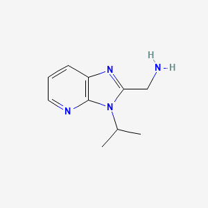 (3-isopropyl-3H-imidazo[4,5-b]pyridin-2-yl)methanamine