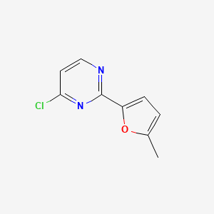 4-Chloro-2-(5-methylfuran-2-yl)pyrimidine