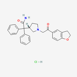 molecular formula C28H29ClN2O3 B15294961 2-Oxodarifenacin 