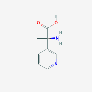 (alphaR)-alpha-Amino-alpha-methyl-3-pyridineacetic Acid