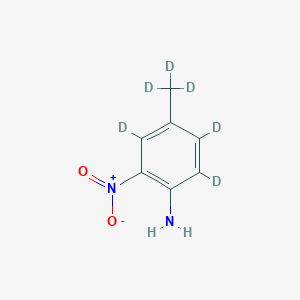 molecular formula C7H8N2O2 B15295031 4-Methyl-2-nitroaniline-d6 