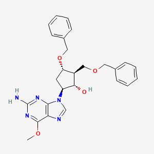 molecular formula C26H29N5O4 B15295106 Pyrovalerone-d8 Hydrochloride 