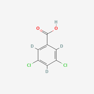 molecular formula C7H4Cl2O2 B15295168 3,5-Dichlorobenzoic-d3 Acid 