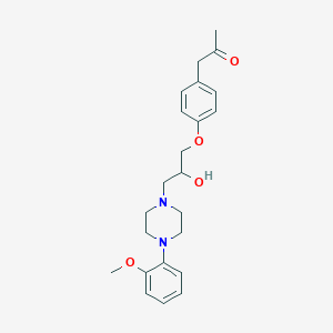 Des-(6-methyl-2-oxo-1,2-dihydropyridine-3-carbonitrile) Saterinone