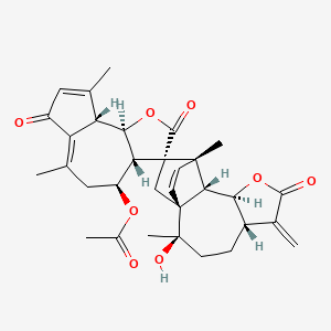 molecular formula C32H36O8 B15295185 Artanomaloide 