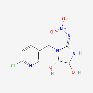 (2E)-1-[(6-Chloro-3-pyridinyl)methyl]-2-(nitroimino)-4,5-imidazolidinediol