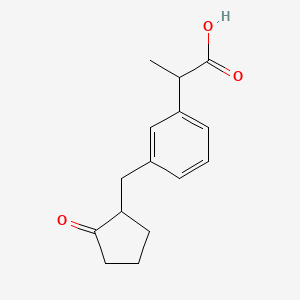 molecular formula C15H18O3 B15295248 m-Loxoprofen 