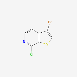 3-Bromo-7-chlorothieno[2,3-C]pyridine