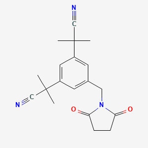 5-[(2,5-Dioxo-1-pyrrolidinyl)methyl]-anastrozole