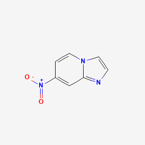 molecular formula C7H5N3O2 B1529532 7-Nitro-imidazo[1,2-A]pyridine CAS No. 1234615-93-0