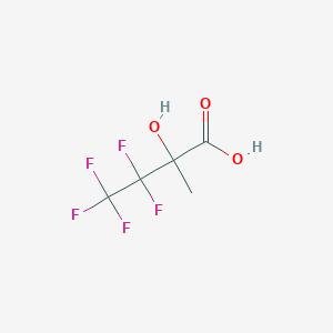 3,3,4,4,4-Pentafluoro-2-hydroxy-2-methylbutyric acid