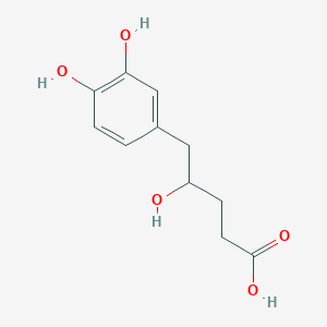 5-(3,4-Dihydroxyphenyl)-4-hydroxypentanoic acid