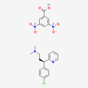 (R)-Chloropheniramine 3,5-Dinitrobenzoic Acid