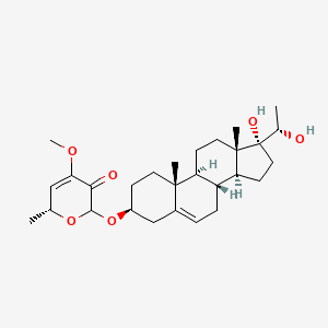 molecular formula C28H42O6 B15295586 Periplocogenin 