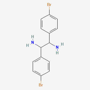 (S,S)-1,2-Bis-(4-bromophenyl)ethane-1,2-diamine