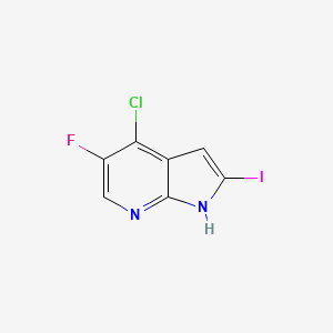 4-chloro-5-fluoro-2-iodo-1H-pyrrolo[2,3-b]pyridine